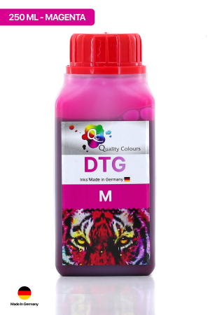 Qc Brother DTG Tekstil Baskı Mürekkebi Macenta 250 ML - 1