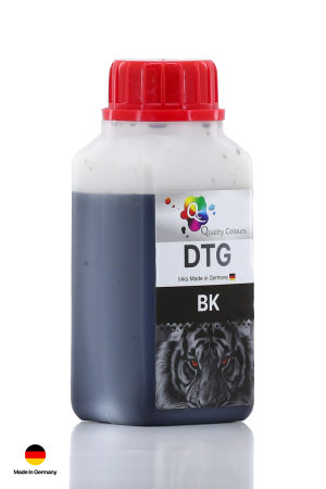 Qc Brother DTG Tekstil Baskı Mürekkebi Siyah 250 ML - 4