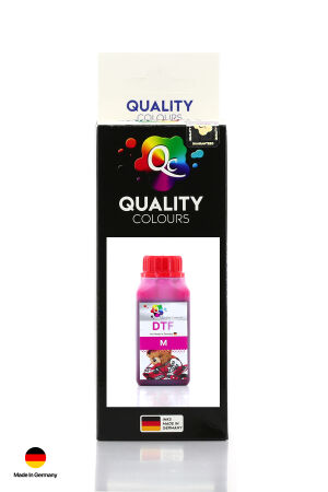 Qc Epson DTF Tekstil Baskı Mürekkebi Kırmızı 250 ML - 6