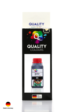 Qc Epson DTF Tekstil Baskı Mürekkebi Siyah 250 ML - 6