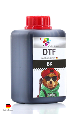 Qc Epson DTF Tekstil Baskı Mürekkebi Siyah 500ml - 4