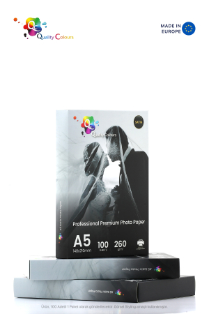 Qc A5 Satin Fotoğraf Kağıdı 15x21 260gr 100 Yaprak - 2