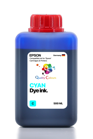 Qc - Epson 101 C - Mavi Dye Mürekkep - 15