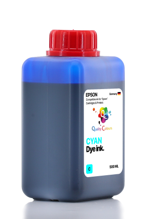 Qc - Epson 101 C - Mavi Dye Mürekkep - 16