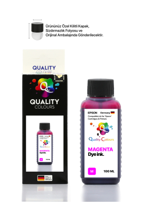 Qc - Epson 101 M - Macenta Dye Mürekkep - 4