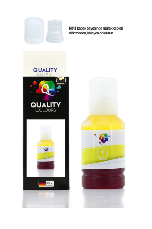 Qc - Epson 101 Y - Sarı Dye Mürekkep - 10