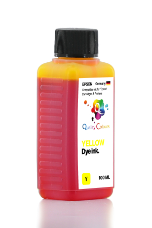 Qc - Epson 102 Y - Sarı Dye Mürekkep - 2