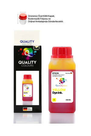 Qc - Epson 103 Y - Sarı Dye Mürekkep - 18