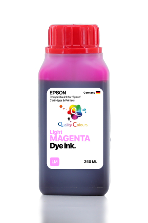 Qc - Epson 673 LM - Açık Macenta Dye Mürekkep - 5