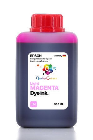 Qc - Epson 673 LM - Açık Macenta Dye Mürekkep - 9