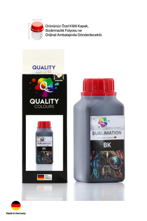 Qc Epson BK Siyah 250ml Süblimasyon Mürekkebi - 5