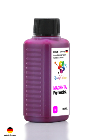 QC Epson Colorworks Macenta Pigment 100ml Etiket Mürekkebi - 2