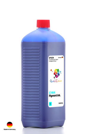 QC Epson Colorworks Mavi Pigment 1000ml Etiket Mürekkebi - 2