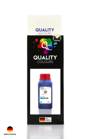 QC Epson Colorworks Mavi Pigment 250ml Etiket Mürekkebi - 3