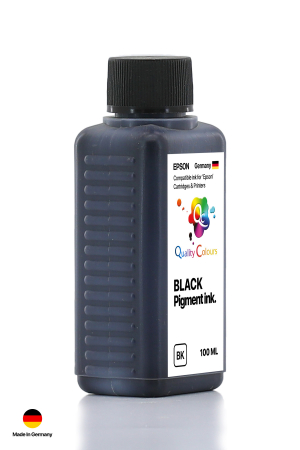 QC Epson Colorworks Siyah Pigment 100ml Etiket Mürekkebi - 2