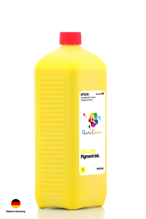 QC Epson Colorworks Sarı Pigment 1000ml Etiket Mürekkebi - 2