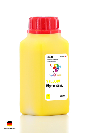 QC Epson Colorworks Sarı Pigment 250ml Etiket Mürekkebi - 2