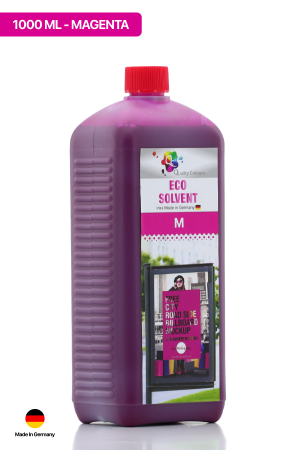 Qc Epson Eco Solvent Boya Magenta Kırmızı 1000ml - 1