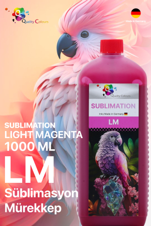 Qc Epson LM Açık Macenta 1000ml Süblimasyon Mürekkebi - 2