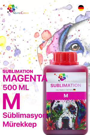 Qc Epson M Macenta 500ml Süblimasyon Mürekkebi - 2